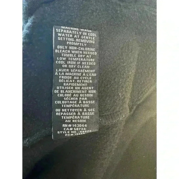 Bagatelle Fleece Open Jacket Women's M Black Long Sleeve Side Slit Pockets - Picture 9 of 10